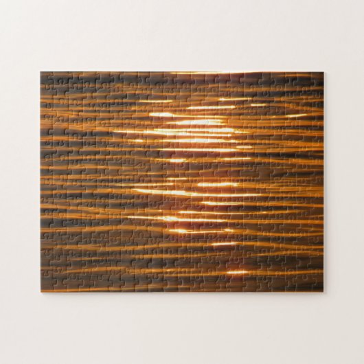 gouden oceaan legpuzzel (Horizontaal)