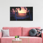 Gouden Ochtend Canvas Afdruk (Insitu (Woonkamer))