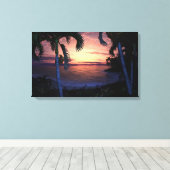 Gouden Ochtend Canvas Afdruk (Insitu (Houten vloer))