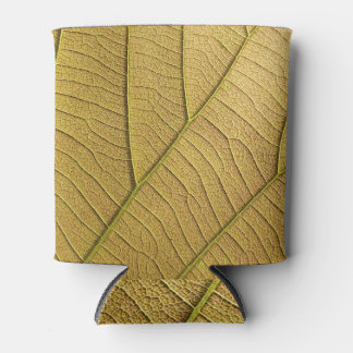 Gouden Ochtend: Herfstbladontwerp Blikjeskoeler