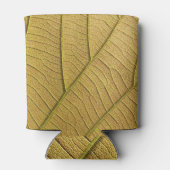 Gouden Ochtend: Herfstbladontwerp Blikjeskoeler (Achterkant)