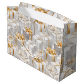 Gouden ochtendcadeaus - Cadeautas (Achterkant Gekanteld)