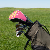 Gouden Oester Driver Golf Head Cover (Insitu)
