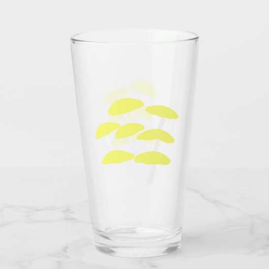 Gouden Oester Glas Cup (Achterkant)