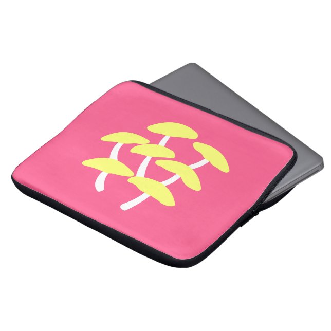 Gouden Oester Laptop Hoes (Voorkant top)