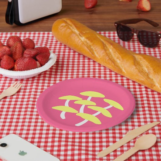 Gouden Oester Papieren Bord (Picknick)