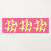 Gouden Oester Yoga Mat (Achterkant (horizontaal))