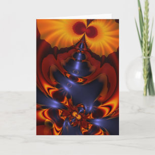 Gouden Ogen - Amethist & AmberBetovering Feestdagen Kaart