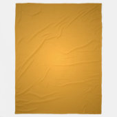 Gouden Oker Warme Tinten Opbeurend Fleece Deken (Voorkant)