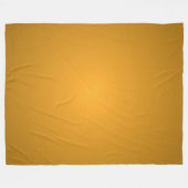 Gouden Oker Warme Tinten Opbeurend Fleece Deken (Voorkant (Horizontaal))