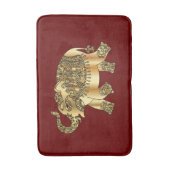 Gouden olifant badmat (Voorkant Verticaal)