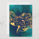 Gouden olifant kaart (Voorkant)