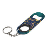 Gouden olifant sleutelhanger flessenopener (Voorkant Gekanteld)