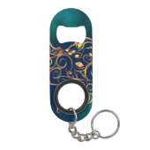 Gouden olifant sleutelhanger flessenopener (Achterkant)