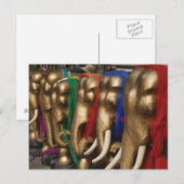 Gouden Olifanten Briefkaart (Voorkant / Achterkant)