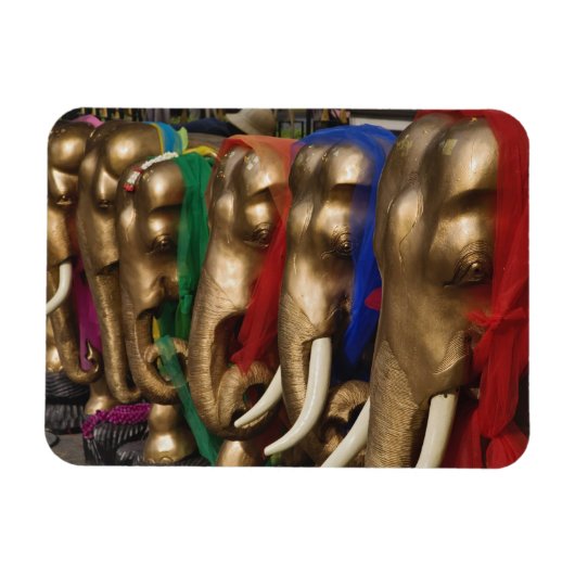 Gouden Olifanten Magneet (Horizontaal)