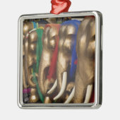 Gouden Olifanten Metalen Ornament (Links)