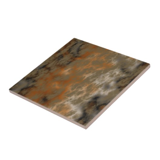 Gouden Olijf Tegeltje (Zijkant)