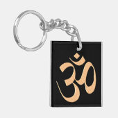 Gouden Om Sleutelhanger (Voorkant Links)
