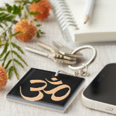 Gouden Om Sleutelhanger (Voorkant Rechts)