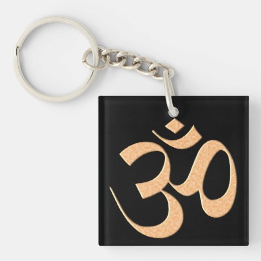 Gouden Om Sleutelhanger (Voorkant)