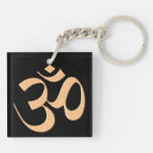 Gouden Om Sleutelhanger (Achterkant)