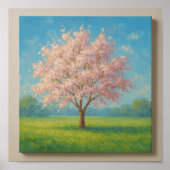 Gouden omarming – Moeder & kind Zonsondergang Canv Poster (Voorkant)