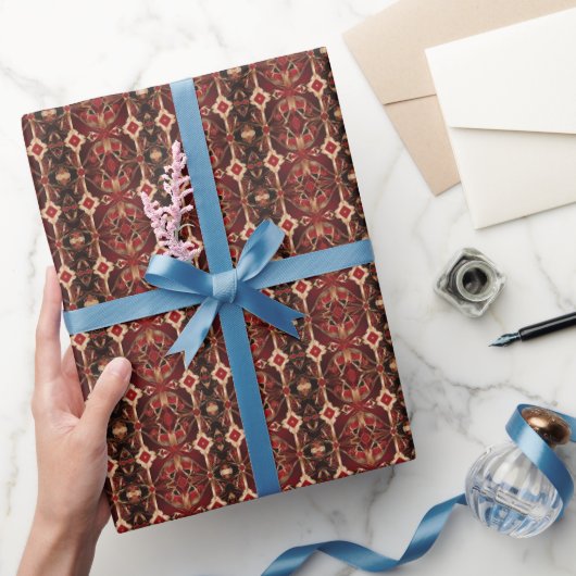 Gouden Omarming Valentijnsdag Inpakpapier (Geschenken)