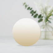 Gouden Ombre Glitzy Sweet Sixteen Kaart (Staand voorkant)