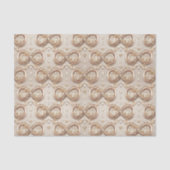Gouden Oneindigheid Huwelijks Tissue Papier (Voorkant)