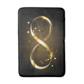 Gouden Oneindigheidssymbool Badmat (Voorkant Verticaal)