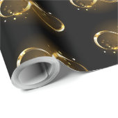 Gouden Oneindigheidssymbool Cadeaupapier (Rol Hoek)