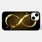 Gouden Oneindigheidssymbool Case-Mate iPhone Case (Achterkant (horizontaal))