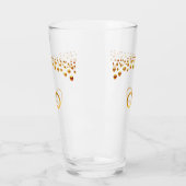 Gouden Oneindigheidssymbool & Confetti Glas (Links)