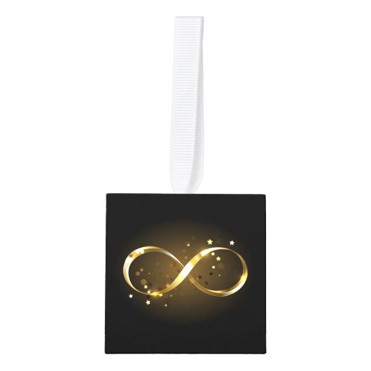 Gouden Oneindigheidssymbool Decoratie (Voorkant)