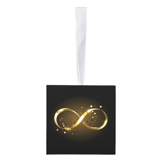 Gouden Oneindigheidssymbool Decoratie (Rechts)