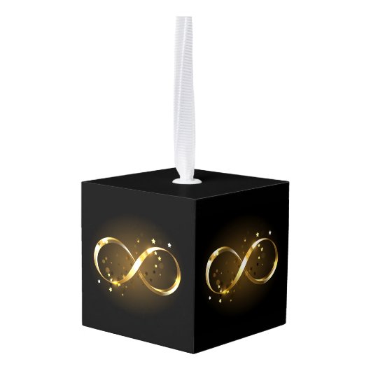 Gouden Oneindigheidssymbool Decoratie (Achter hoekig)