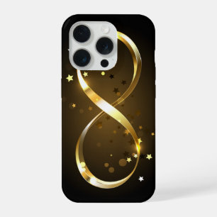 Gouden Oneindigheidssymbool iPhone 15 Pro Case