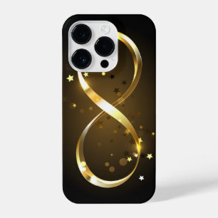 Gouden Oneindigheidssymbool iPhone 14 Plus Hoesje