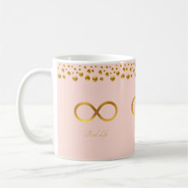 Gouden Oneindigheidssymbool Koffiemok