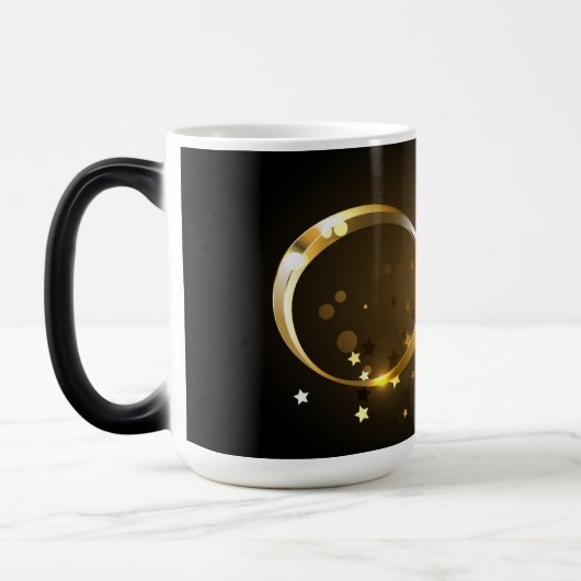 Gouden Oneindigheidssymbool Magische Mok (Links)