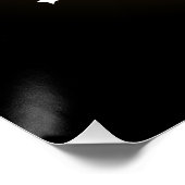 Gouden Oneindigheidssymbool Perfect Poster (Hoek)