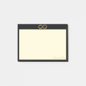 Gouden Oneindigheidssymbool Post-it® Notes (Voorkant)