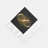 Gouden Oneindigheidssymbool Servet (Hoek)