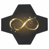 Gouden Oneindigheidssymbool Voetbal (Enkel)