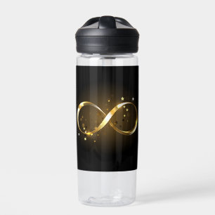 Gouden Oneindigheidssymbool Waterfles