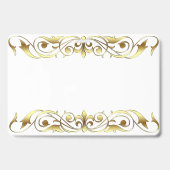 Gouden ontwerp badge (Voorzijde)