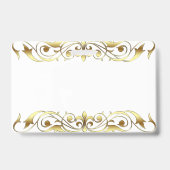 Gouden ontwerp badge (Voorzijde)