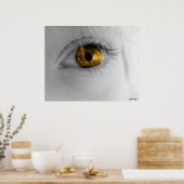 gouden oog poster (Keuken)
