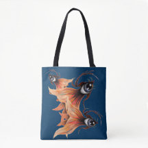Gouden Oog Surrealistische Goudvis Fantasie Origin